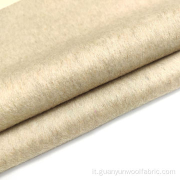 Polyester in lana in lana a doppio lato miscelato